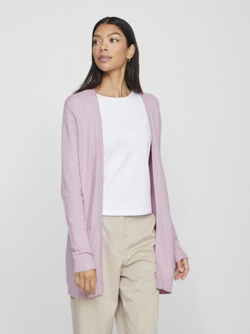 Vila Ril Open Cardigan Winsome Orchid