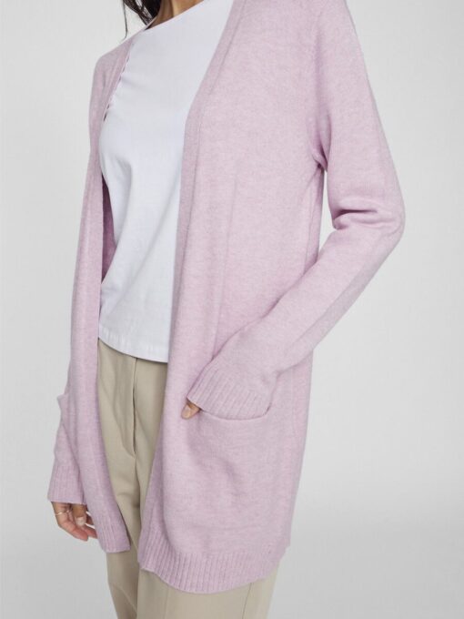 Vila Ril Open Cardigan Winsome Orchid