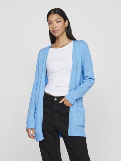 Vila Ril Open Cardigan Blissful Blue
