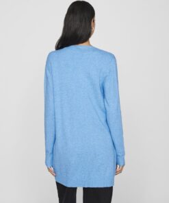Vila Ril Open Cardigan Blissful Blue