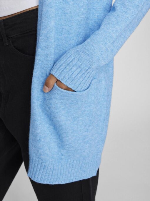 Vila Ril Open Cardigan Blissful Blue