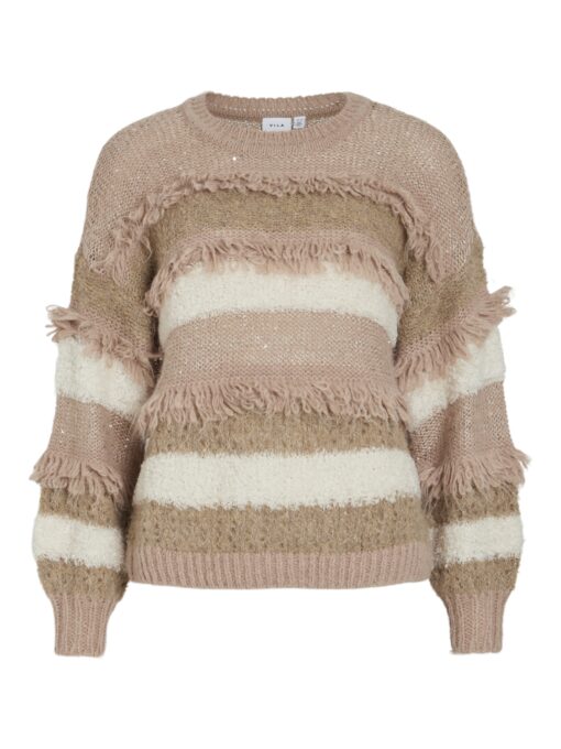 Vila Turi Sequin Knit Top
