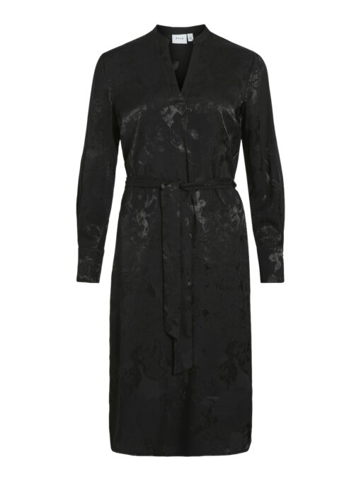 Vila Sassan Midi Dress Black