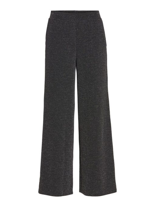 Vila Eleina Wide Pants Black Beauty