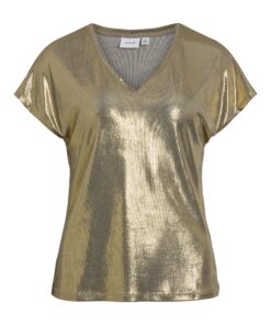 Vila Galan T-shirt Gold