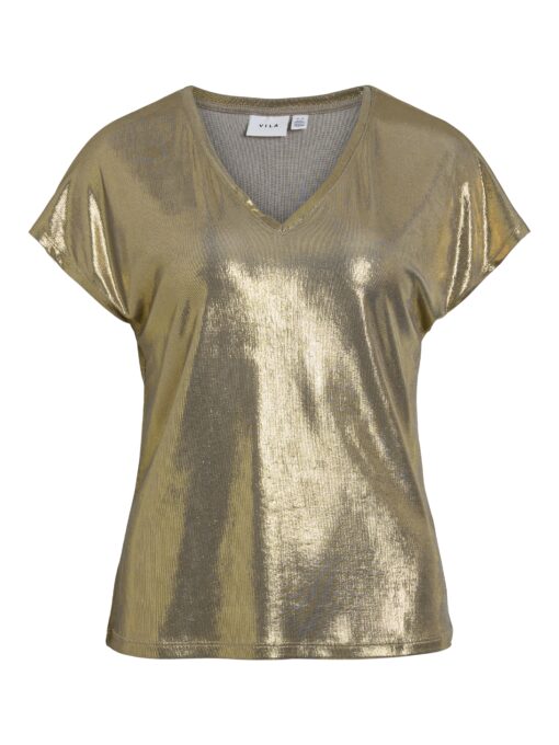 Vila Galan T-shirt Gold