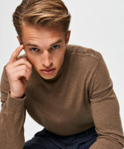 Selected Homme Berg Crew Neck Teak