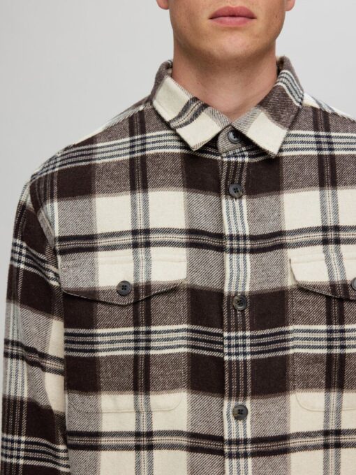 Selected Homme Pablo Lano Overshirt Pure Cashmere