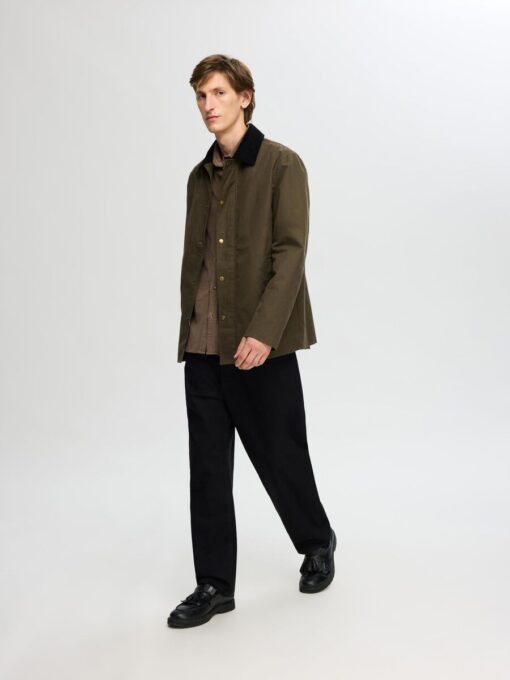Selected Homme New Reuben Coat Black