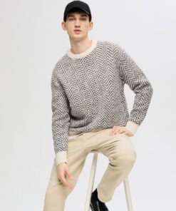 Selected Homme Harry Knit Tofu