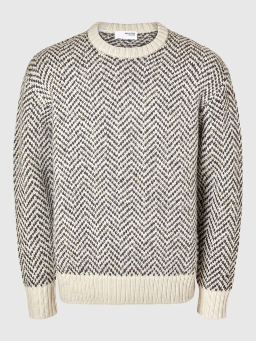 Selected Homme Harry Knit Tofu