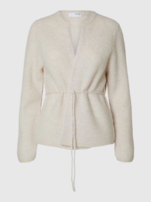 Selected Femme Sia Ras Belt Knit Birch