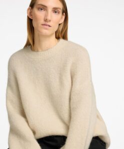 Selected Femme Gabella O-Neck Knit Birch