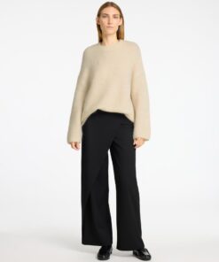 Selected Femme Gabella O-Neck Knit Birch
