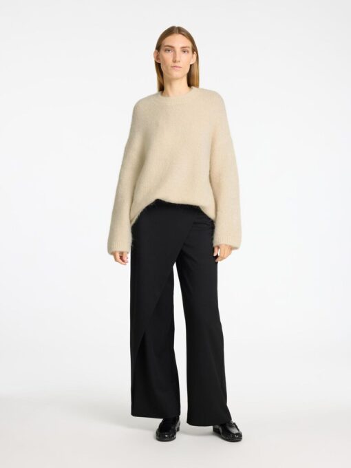 Selected Femme Gabella O-Neck Knit Birch