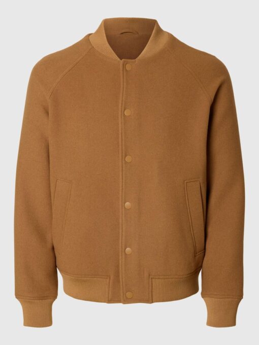 Selected Homme Roy Bomber Jacket Chipmunk