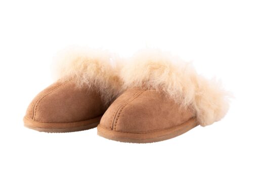 Shepherd Evelina Slippers Chestnut