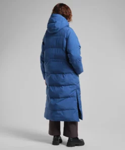 Dedicated Long Puffer Jacket Karmas True Blue
