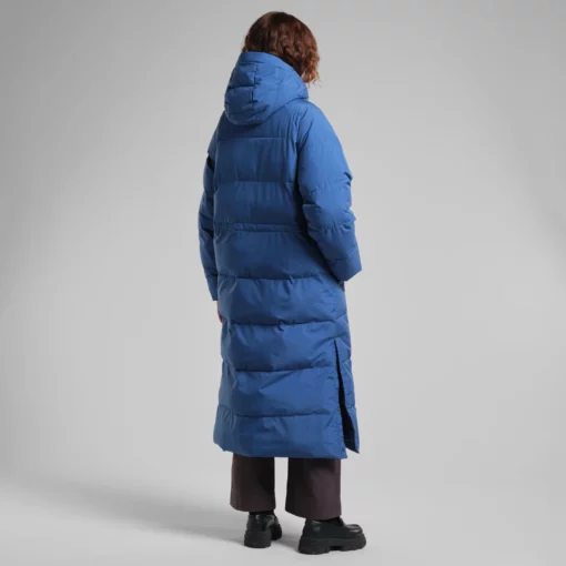 Dedicated Long Puffer Jacket Karmas True Blue