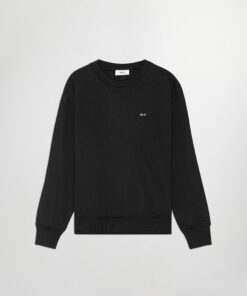 NN.07 Briggs Brushed fleece Sweatshirt Black