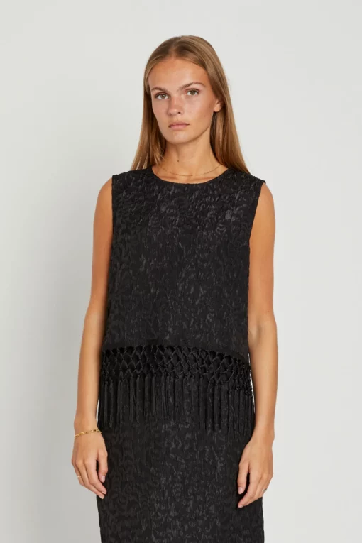 Rue de Femme Paulette Top Black