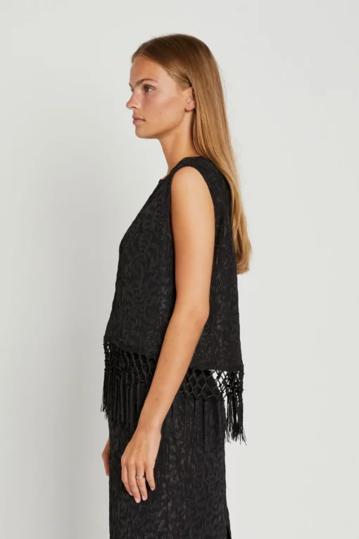 Rue de Femme Paulette Top Black