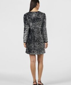 Yaselle Wrap Dress Silver
