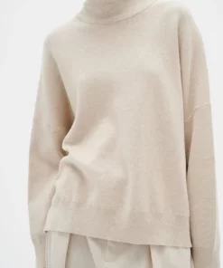 InWear Tenley Turtleneck Pullover Simply Taupe Melange