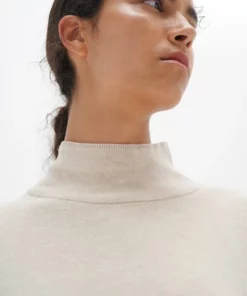 InWear Tenley Turtleneck Pullover Simply Taupe Melange