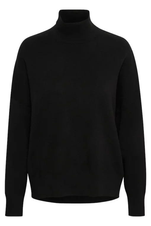 InWear Tenley Turtleneck Pullover Black
