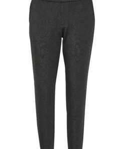 Part Two Mighty Pants Dark Grey Melange