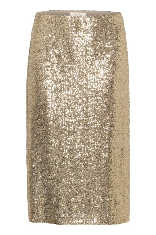 Part Two Teffania Skirt Gold