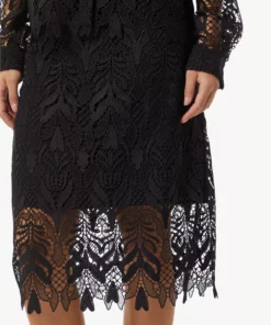Comma, Lace Skirt Black