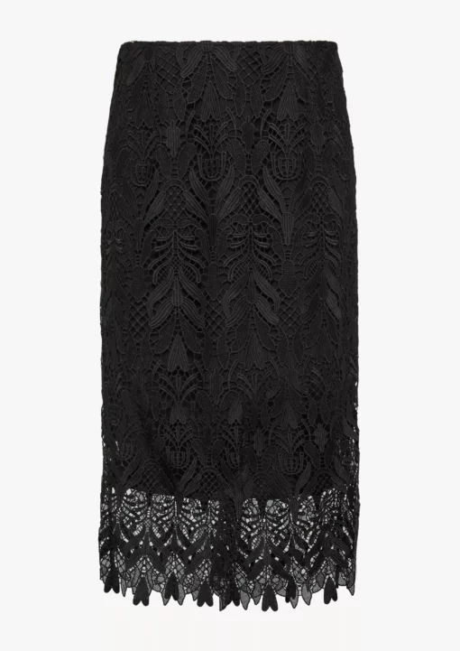 Comma, Lace Skirt Black