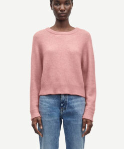 Samsøe Samsøe Nor O-neck Short Woodrose
