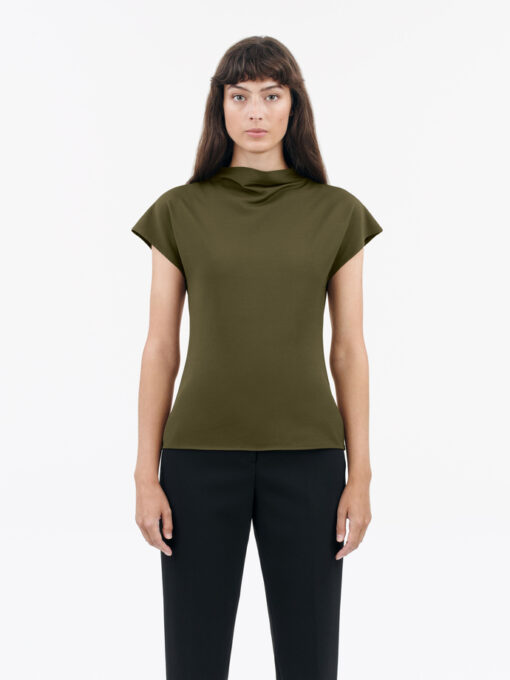 Tiger of Sweden Alitta Blouse Dark Green