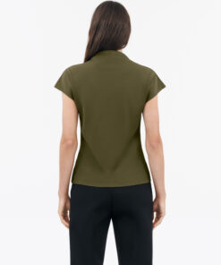Tiger of Sweden Alitta Blouse Dark Green