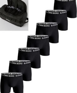 Björn Borg Cotton Stretch Boxer + Wash Bag 7-pack