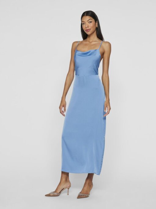 Vila Ravenna Strap Dress Blissful Blue
