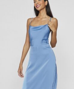 Vila Ravenna Strap Dress Blissful Blue