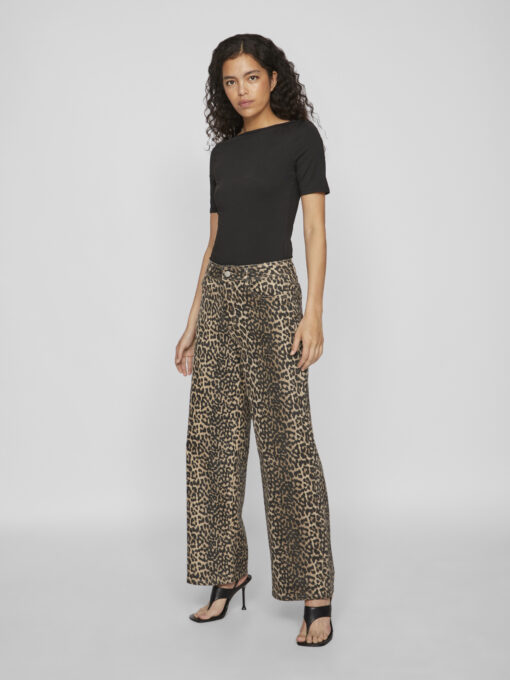 Vila Chia Leopard Jeans