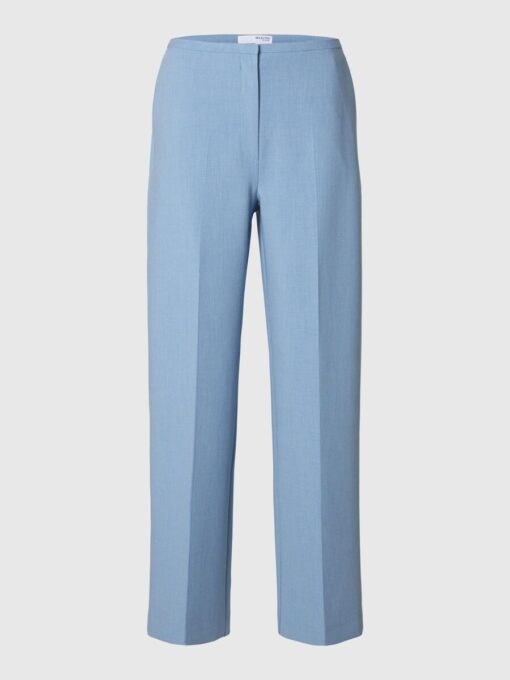 Selected Femme Rita-Freia Straight Pant Endless Sky
