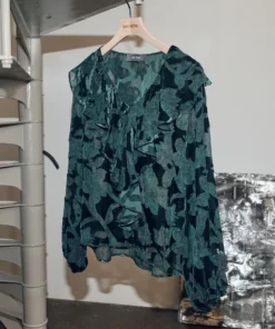 Mos Mosh Basile Burn Blouse Storm Blue