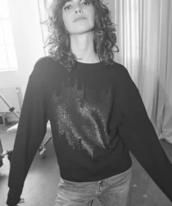 Mos Mosh Dakota Glam Sweatshirt Black