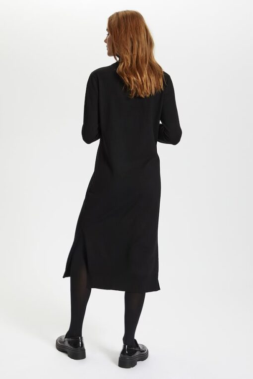 Saint Tropez Milasz Roll Neck Long Dress Black
