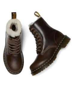 Dr. Martens Serena Boots 1460 Dark Khaki