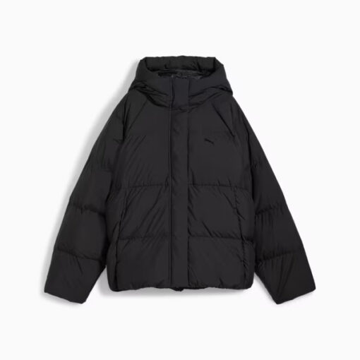 Puma Down Puffer Jacket Woman Black