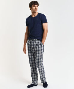 Gant Flannel Pants Evening Blue