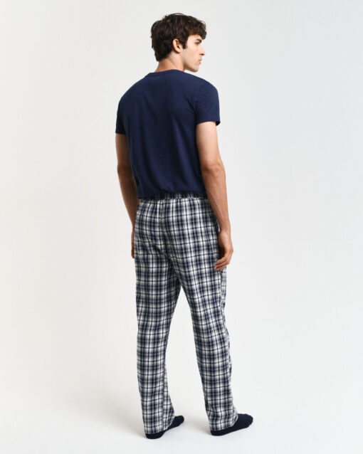 Gant Flannel Pants Evening Blue