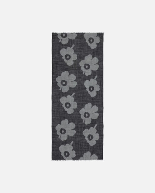 Marimekko Fiore Scarf Black